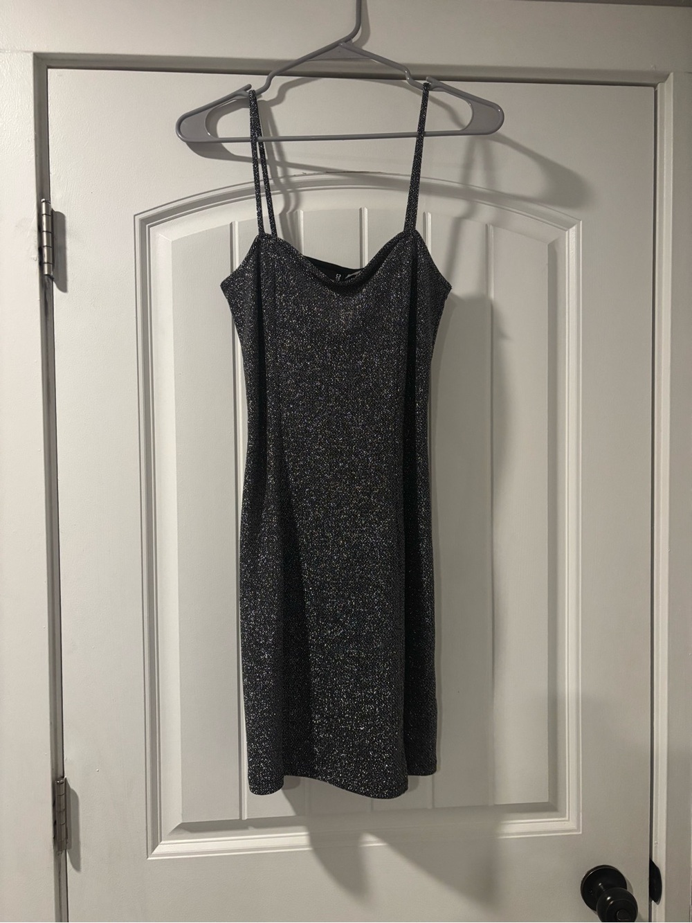 Sparkle Body Con Mini Dress Perfect for Homecoming!